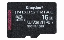 Memoria Kingston Technology Industrial 16 Gb, Microsdhc, Clase 10