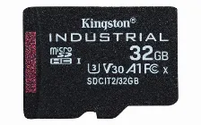 Memoria Kingston Technology Industrial 32 Gb, Microsdhc, Clase 10