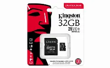 Memoria Kingston Technology Industrial 32 Gb, Microsdhc, Clase 10