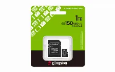 Memoria Micro Sd Kingston 1tb, Technology Canvas Select Plus Gen3, Velocidad 150 Mb/s, Clase 10