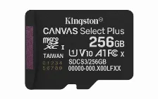 Memoria Kingston Technology Canvas Select Plus Gen3 256 Gb, Velocidad 150 Mb/s, Clase 10
