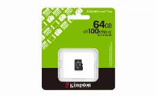Memoria Kingston Technology Canvas Select Plus Gen3 64 Gb, Velocidad 100 Mb/s, Clase 10