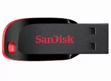 Memoria Usb Sandisk Cruzer Blade 32gb, 2.0, Negro
