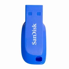 Memoria Usb 2.0 Sandisk Cruzer Blade Z50 16gb Azul (sdcz50c-016g-b35be)