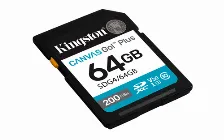 Memoria Kingston Technology Canvas Go! Plus Canvas Go! Plus 64 Gb, Velocidad 200 Mb/s, Clase 10