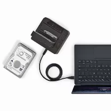 Estación Docking Startech (sdock2u313), Base De Conexión Usb 3.1 (10gbps) Con Uas De 2 Bahías Para Disco Duro O Ssd Sata De 2,5 O 3,5 Pulgadas,