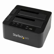 Base Startech Usb 3.0 Y Esata Copiadora De Unidades De Disco Sata - Clonador Autónomo Sata De 6gbps, Para Copiado De Alta Velocidad, (sdock2u33re)
