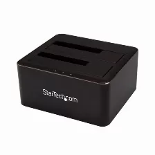 Docking Station Startech.com Docking Station Usb 3.0 De 2 Bahías Sata De 2.5 O 3.5 Pulgadas Para Ssd O Disco Duro Base De Conexión Para Unidades De Disco, Unidad De Disco Duro, Ssd, Sata, Serial At...