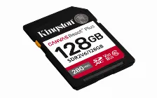 Memoria Kingston Technology Canvas React Plus 128 Gb, Velocidad 280 Mb/s, Clase 10