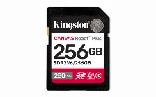 Memoria Kingston Technology Canvas React Plus 256 Gb, Velocidad 280 Mb/s, Clase 10