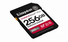 Memoria Kingston Technology Canvas React Plus 256 Gb, Velocidad 280 Mb/s, Clase 10