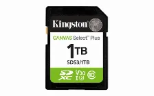 Memoria Sd Kingston 1tb, Technology Canvas Select Plus Gen3 , Velocidad 150 Mb/s, Clase 10