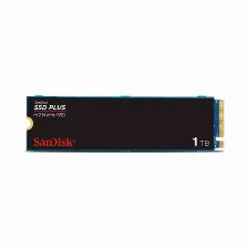 Ssd Sandisk Plus Nvme 1tb, M.2, 3200 Mb/s Lectura, Pci Express 3.0, Sin Caja