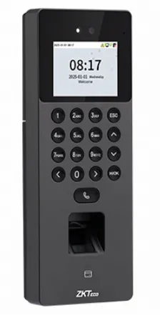 Control De Acceso Zkteco Senseface 2a Lector De Huella Si, 3000 Huella(s), 3000 Usuario(s), Lector De Código De Acceso No, Lector De Tarjeta Si, 3000 Tarjetas, Pantalla 6.1 Cm (2.4