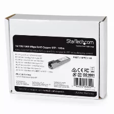 Conversor De Medios Startech.com Sfp, 1250 Mbit/s, 100 M