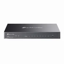 Switch Tp-link Omada Sg2008 Gestionado, L2/l2+, Rj-45 8, Gigabit Ethernet (10/100/1000), Negro