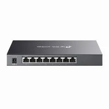 Switch Tp-link Omada Sg2008 Gestionado, L2/l2+, Rj-45 8, Gigabit Ethernet (10/100/1000), Negro