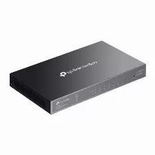 Switch Tp-link Omada Tl-sg2008p Gestionado, L2/l2+, Rj-45 8, Gigabit Ethernet (10/100/1000), (poe +) 4, Negro