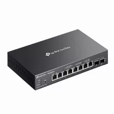 Switch Omada 10ptos 8 Poe+ 2.5ghz Tp-link 2ptos Sfp+ 10g/sg2210xmp-m2