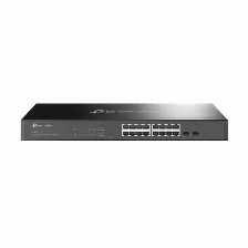Switch Tp-link Omada Sg2218 Gestionado, L2/l2+, Rj-45 16, Gigabit Ethernet (10/100/1000), 1u, Negro
