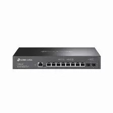 Switch Tp-link Omada Sg3210x-m2 Gestionado, L2+, Rj-45 8, 2.5g Ethernet (100/1000/2500), 1u, Negro