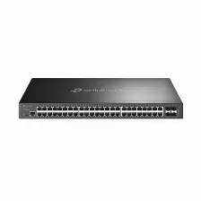 Switch Tp-link Omada Sg3452x Gestionado, L2+, Rj-45 48, Gigabit Ethernet (10/100/1000), 1u, Negro