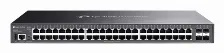 Switch Tp-link Omada Sg5452x Gestionado, L3, Rj-45 48, Gigabit Ethernet (10/100/1000), Negro