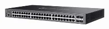 Switch Tp-link Omada Sg5452x Gestionado, L3, Rj-45 48, Gigabit Ethernet (10/100/1000), Negro