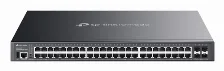 Switch Tp-link Omada Sg5452xmpp Gestionado, L3, Rj-45 48, Gigabit Ethernet (10/100/1000), (poe +) 40, Negro