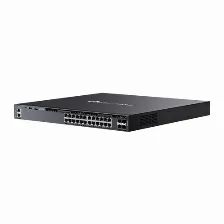 Switch Tp-link Omada Sg6428xhp Gestionado, L3, Rj-45 24, Gigabit Ethernet (10/100/1000), (poe +) 24, 1u, Negro
