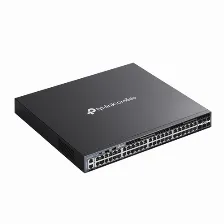 Switch | Tp-link | Sg6654x | Omada L3 Stackable De 48 Puertos Gigabit Y 6 Puertos A 10g