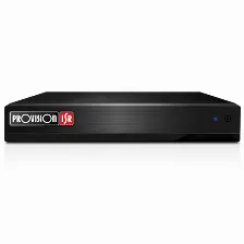Dvr Provision-isr Sh-4100a5s-2l(mm) 6 Canales, 1920 X 1080, Hdd Max. 6 Tb, Negro