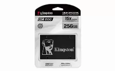 Ssd Kingston Kc600, 256gb, Sata3 6gbit/s, Encriptado Xts-aes De 256-bit, Hasta 550mb Lectura, 500mb Escritura