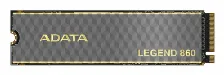 Ssd Adata Legend 860, 500 Gb, M.2, 3000 Mb/s Escritura, 5000 Mb/s Lectura, Pci Express 4.0 Open Box Nuevo