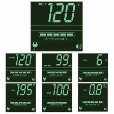 No Break Tripp Lite 1 Kva / 800 W, 570 J, Entrada 120 V, 6 Salidas Ac, Negro