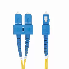 Cable Startech.com 2 M, Fibra Os2, Sc, Sc, 100 Gbit/s, Amarillo