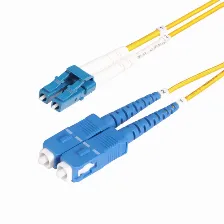 Cable Startech.com 1 M, Fibra Os2, Lc, Sc, 10 Gbit/s, Amarillo