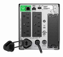 No Break Apc Smt750c 0.75 Kva / 500 W, 540 J, Entrada 144 V, 6 Salidas Ac, Negro