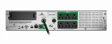 No Break Apc Smt750rm2uc 0.75 Kva / 500 W, 680 J, Entrada 114 V, 6 Salidas Ac, Negro