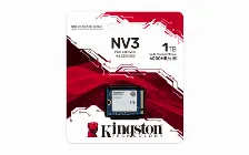Ssd Kingston Technology Nv3 1tb, M.2, Pci Express 4.0, Lectura 6000 Mb/s, Escritura 4000 Mb/s, Factor Forma 2230