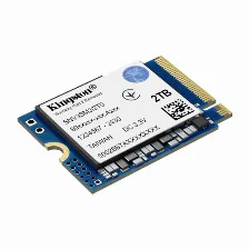 Ssd Kingston Technology Nv3 2tb, M.2, Pci Express 4.0, Lectura 6000 Mb/s, Escritura 5000 Mb/s, 2230