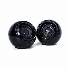 Bocinas Portatiles Vorago Spk-105, 3.5mm, Usb, Negro