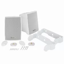 Bocinas Steren Spk-1100bl, De 2 Vías, 20 - 20000 Hz, 8 Ohmio, Blanco