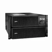 No Break Apc Srt10krmxlt 10 Kva / 10000 W, 480 J, Entrada 275 V, 7 Salidas Ac, Negro