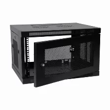 Rack Tripp Lite Tipo Bastidor De Pared, Capacidad Del Rack 6u, Peso Max. 90.7 Kg, Color Negro