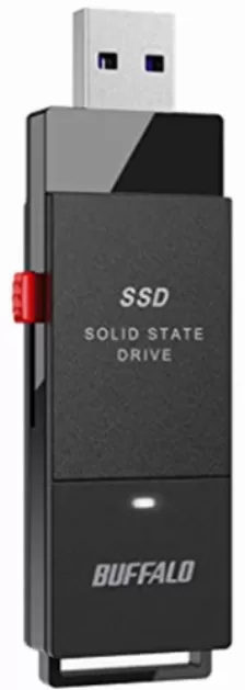 Ssd Externo Buffalo Ssd-put2.0u3b 2 Tb, Usb Tipo A A Usb Tipo C, Negro