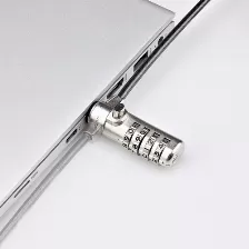 Cable Antirrobo Startech.com Kensington, Cerradura Con Combinación, 2 M, Acero Al Carbón, Negro, Plata