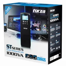 Ups Inteligente 1000va/600w Torre Compacta, 10 Salidas, Lcd, Puertos Usb De Carga, Software-120v