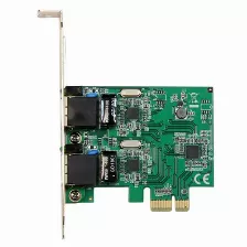 Tarjetas De Red Startech.com Pci Express, Rj-45 2, 2000 Mbit/s, Alámbrico