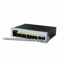 Switch Netis System St110pdi-2-130 Rj-45 8, Fast Ethernet (10/100), 8 Poe, Negro, Blanco